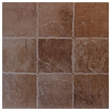 CERAMICA PORFIDO MARRON 35*35