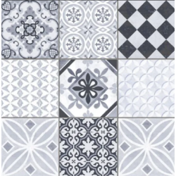 CERAMICA CALCAREO GRIS/BCO 35*35